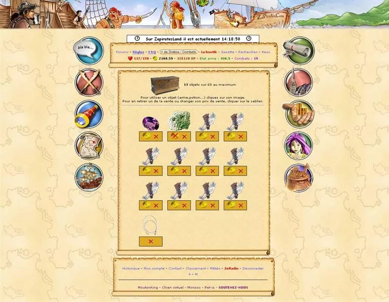 ZePirates  2004  online game